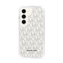 スリムプロテクションケース［ MICHAEL KORS - Signiture - Clear Black ］