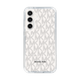 スリムプロテクションケース［ MICHAEL KORS - Signiture - Clear Black ］