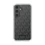 スリムプロテクションケース［ MICHAEL KORS - Signiture - Clear Black ］
