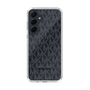スリムプロテクションケース［ MICHAEL KORS - Signiture - Clear Black ］
