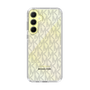 スリムプロテクションケース［ MICHAEL KORS - Signiture - Clear Black ］