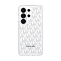 スリムプロテクションケース［ MICHAEL KORS - Signiture - Clear Black ］