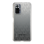 スリムプロテクションケース［ MICHAEL KORS - Signiture - Clear Black ］