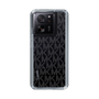 スリムプロテクションケース［ MICHAEL KORS - Signiture - Clear Black ］