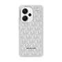 スリムプロテクションケース［ MICHAEL KORS - Signiture - Clear Black ］