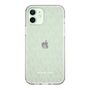 スリムプロテクションケース［ MICHAEL KORS - Signiture - Clear White ］