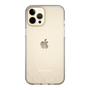 スリムプロテクションケース［ MICHAEL KORS - Signiture - Clear White ］