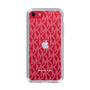 スリムプロテクションケース［ MICHAEL KORS - Signiture - Clear White ］