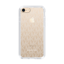 スリムプロテクションケース［ MICHAEL KORS - Signiture - Clear White ］