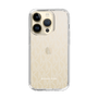 スリムプロテクションケース［ MICHAEL KORS - Signiture - Clear White ］