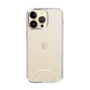 スリムプロテクションケース［ MICHAEL KORS - Signiture - Clear White ］