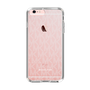 スリムプロテクションケース［ MICHAEL KORS - Signiture - Clear White ］