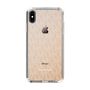 スリムプロテクションケース［ MICHAEL KORS - Signiture - Clear White ］