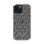 スリムプロテクションケース［ MICHAEL KORS - Signiture - Clear White ］