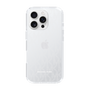 スリムプロテクションケース［ MICHAEL KORS - Signiture - Clear White ］