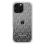 スリムプロテクションケース［ MICHAEL KORS - Signiture - Clear White ］