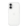スリムプロテクションケース［ MICHAEL KORS - Signiture - Clear White ］