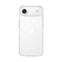 スリムプロテクションケース［ MICHAEL KORS - Signiture - Clear White ］