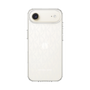 スリムプロテクションケース［ MICHAEL KORS - Signiture - Clear White ］