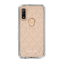 スリムプロテクションケース［ MICHAEL KORS - Signiture - Clear White ］