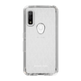 スリムプロテクションケース［ MICHAEL KORS - Signiture - Clear White ］