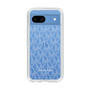 スリムプロテクションケース［ MICHAEL KORS - Signiture - Clear White ］