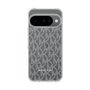 スリムプロテクションケース［ MICHAEL KORS - Signiture - Clear White ］