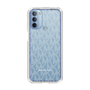 スリムプロテクションケース［ MICHAEL KORS - Signiture - Clear White ］