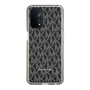 スリムプロテクションケース［ MICHAEL KORS - Signiture - Clear White ］