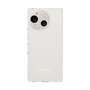 スリムプロテクションケース［ MICHAEL KORS - Signiture - Clear White ］