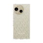 スリムプロテクションケース［ MICHAEL KORS - Signiture - Clear White ］