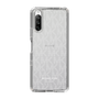 スリムプロテクションケース［ MICHAEL KORS - Signiture - Clear White ］