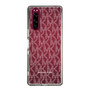 スリムプロテクションケース［ MICHAEL KORS - Signiture - Clear White ］
