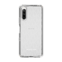 スリムプロテクションケース［ MICHAEL KORS - Signiture - Clear White ］