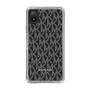 スリムプロテクションケース［ MICHAEL KORS - Signiture - Clear White ］