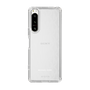 スリムプロテクションケース［ MICHAEL KORS - Signiture - Clear White ］