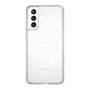 スリムプロテクションケース［ MICHAEL KORS - Signiture - Clear White ］