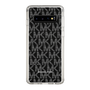 スリムプロテクションケース［ MICHAEL KORS - Signiture - Clear White ］