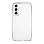 スリムプロテクションケース［ MICHAEL KORS - Signiture - Clear White ］
