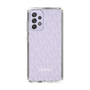 スリムプロテクションケース［ MICHAEL KORS - Signiture - Clear White ］