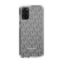 スリムプロテクションケース［ MICHAEL KORS - Signiture - Clear White ］