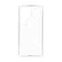スリムプロテクションケース［ MICHAEL KORS - Signiture - Clear White ］
