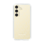 スリムプロテクションケース［ MICHAEL KORS - Signiture - Clear White ］