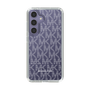 スリムプロテクションケース［ MICHAEL KORS - Signiture - Clear White ］