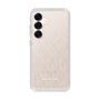 スリムプロテクションケース［ MICHAEL KORS - Signiture - Clear White ］