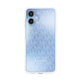 スリムプロテクションケース［ MICHAEL KORS - Signiture - Clear White ］