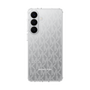 スリムプロテクションケース［ MICHAEL KORS - Signiture - Clear White ］
