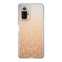 スリムプロテクションケース［ MICHAEL KORS - Signiture - Clear White ］