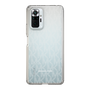 スリムプロテクションケース［ MICHAEL KORS - Signiture - Clear White ］