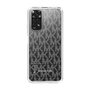 スリムプロテクションケース［ MICHAEL KORS - Signiture - Clear White ］